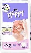 Babywindeln Happy Micro (600-1200 g 30 St.) - Bella Baby — Bild N1