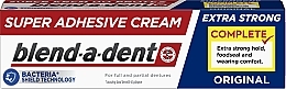 Haftcreme für Voll- und Teilprothesen - Blend-A-Dent Super Adhesive Cream Original Complete — Bild N2