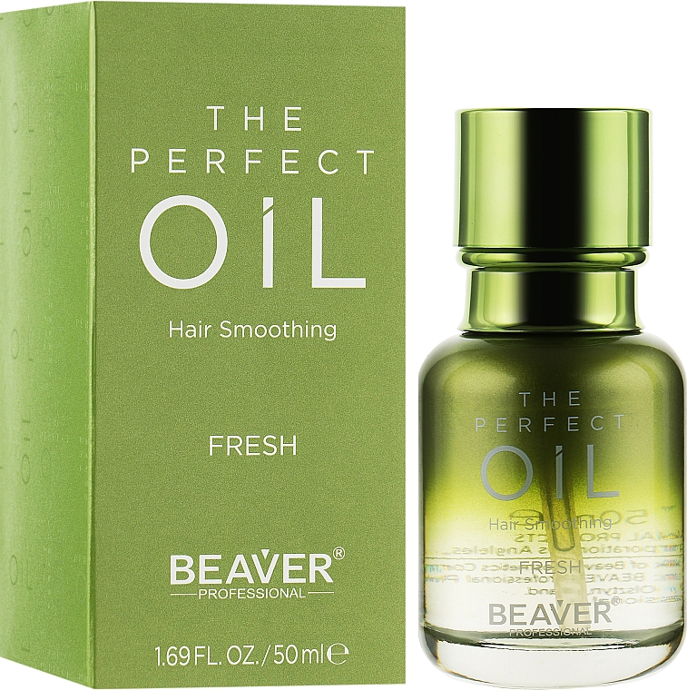 Parfümiertes Haaröl - Beaver Professional Expert Hydro The Perfect Oil Hair Smoothing Fresh — Bild N2