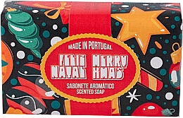Naturseife mit Orangen- und Zimtduft - Essencias De Portugal Feliz Natal Merry Christmas — Bild N1