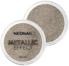 Puder für Nageldesign - NeoNail Professional Powder Metallic Effect — Bild N2