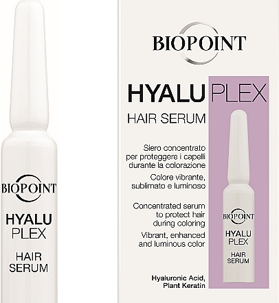 Konzentriertes Serum - Biopoint Hyaluplex Hair Serum — Bild N1
