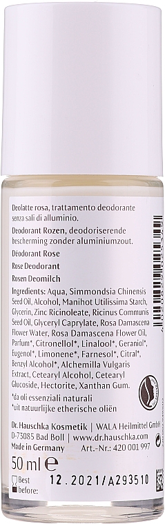 Rosen-Deomilch für sanfte Pflege - Dr. Hauschka Rose Deodorant — Bild N4
