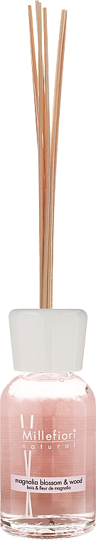 Raumerfrischer Magnolia Blossom & Wood - Millefiori Milano Natural Magnolia Blossom & Wood Reed Diffuser — Bild N4