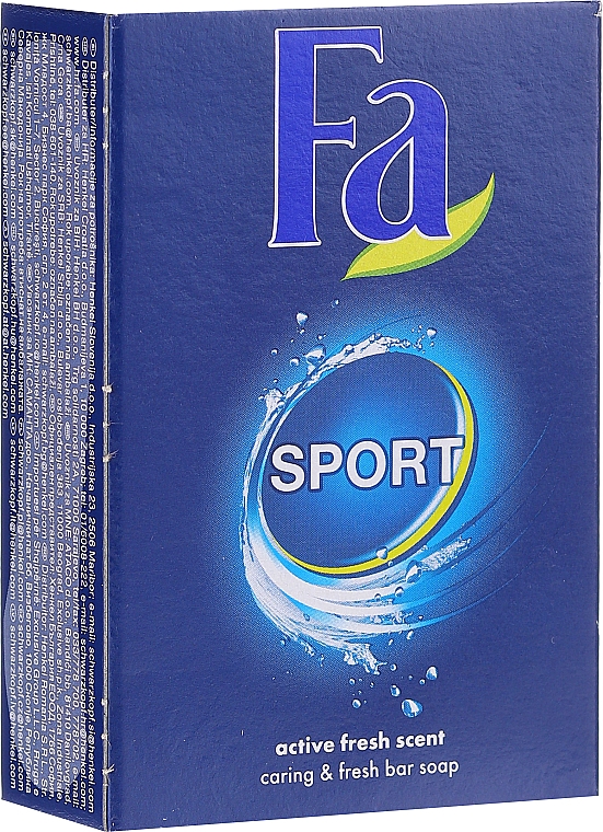 Parfümierte Körperseife - Fa Energizing Sport Bar Soap