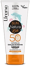 Düfte, Parfümerie und Kosmetik Natürliche Sonnenschutzemulsion für Kinder SPF 50 - Lirene Sun Natura Kids Protective Emulsion SPF50