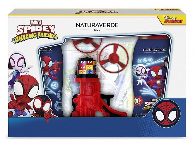 Set - Naturaverde Kids Spidey (sh/gel/250ml + shm/250ml + acc) — Bild N1