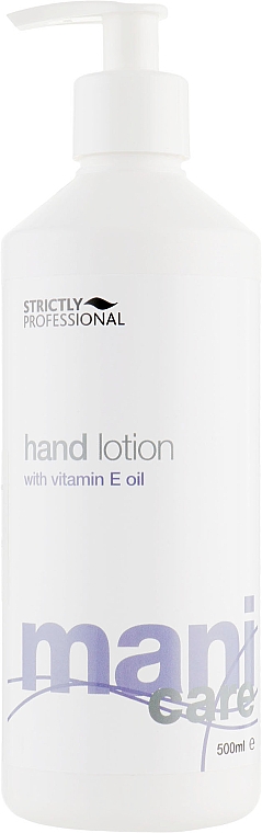 Handlotion mit Vitamin E - Strictly Professional Mani Care Hand Lotion — Bild N1