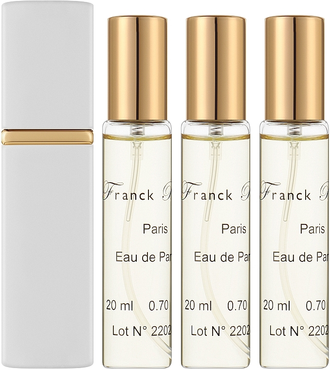 Franck Boclet Goldenlight Nirvana - Duftset (Eau de Parfum 20ml + Refill 3x20ml)  — Bild N2