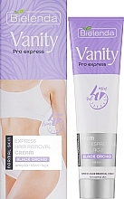 Enthaarungscreme mit Extrakt aus schwarzer Orchidee - Bielenda Vanity Pro Express Hair Removal Cream Black Orchid — Bild N2