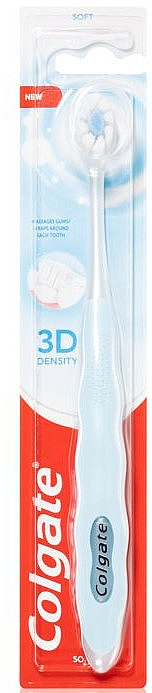 Zahnbürste weich blau - Colgate 3D Density Soft Toothbrush — Bild N1
