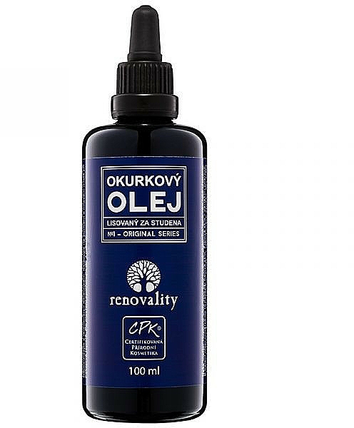 Gurkensamenöl für Gesicht und Körper - Renovality Original Series Cucumber Oil — Bild N1