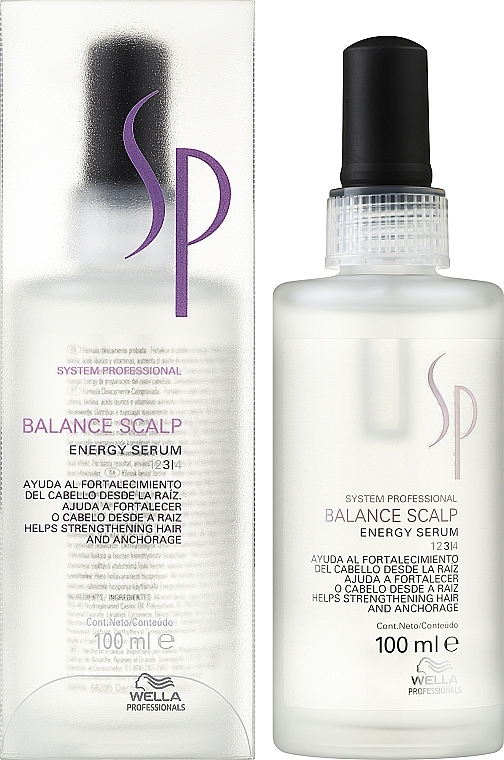 Haarserum für vitales und kräftiges Haar und gegen Haarausfall - Wella SP Balance Scalp Energy Serum — Bild N3