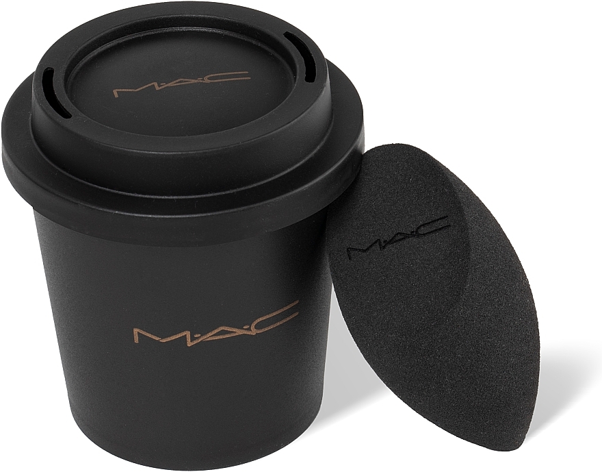 GESCHENK! Plastikbecher mit Make-up-Schwamm — Bild N1