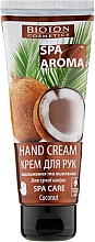 Düfte, Parfümerie und Kosmetik Handcreme mit Kokosnussöl Spa Pflege - Bioton Cosmetics Spa & Aroma Coconut Hand Cream
