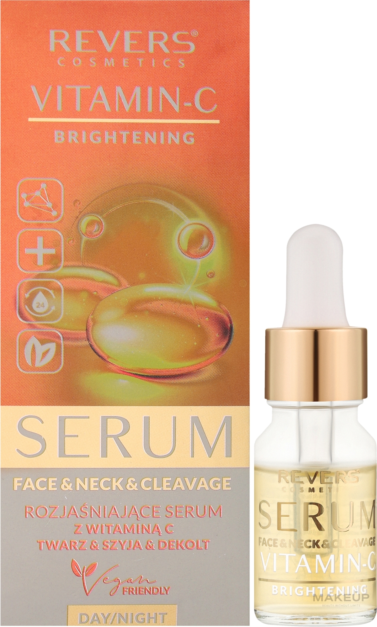 Aufhellendes Gesichtsserum mit Vitamin C - Revers Brightening Serum For Face Vitamin C — Bild 10 ml