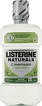 Düfte, Parfümerie und Kosmetik Mundspülung mit ätherischen Ölen Naturals - Listerine Naturals
