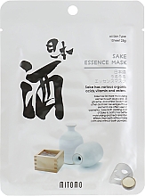 Düfte, Parfümerie und Kosmetik Tuchmaske für das Gesicht mit Sake-Extrakt - Mitomo Sake Essence Mask