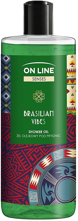 Duschöl - On Line Senses Brasilian Vibes Shower Oil — Bild N1