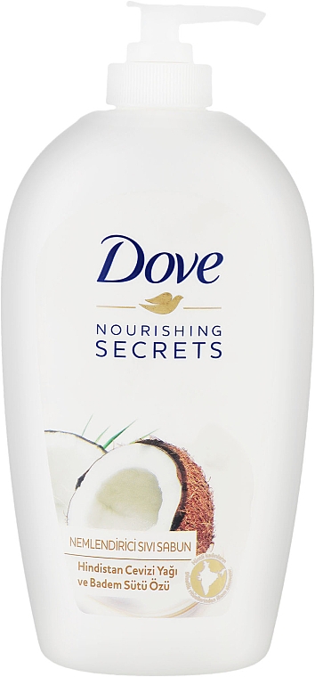 Flüssige Handseife mit Kokosöl und Mandelmilch - Dove Nourishing Secrets Restoring Ritual Hand Wash — Foto N3