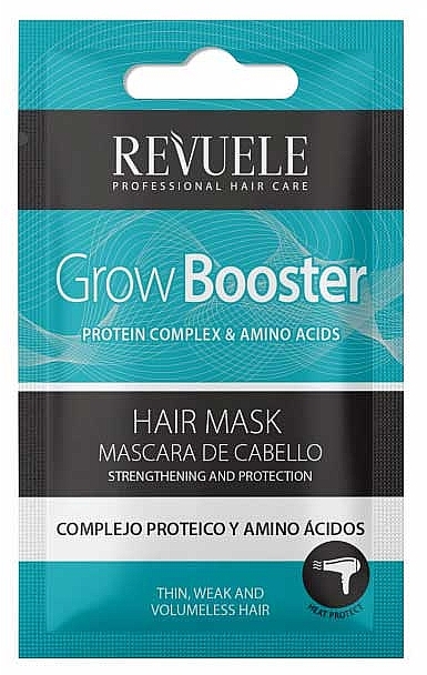 Stärkende und schützende Haarmaske - Revuele Grow Booster Hair Mask — Bild N1