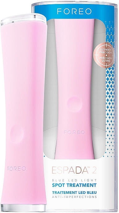 Akne-Behandlungsgerät mit blauem LED-Licht - Foreo Espada 2 Pearl Pink  — Bild N1