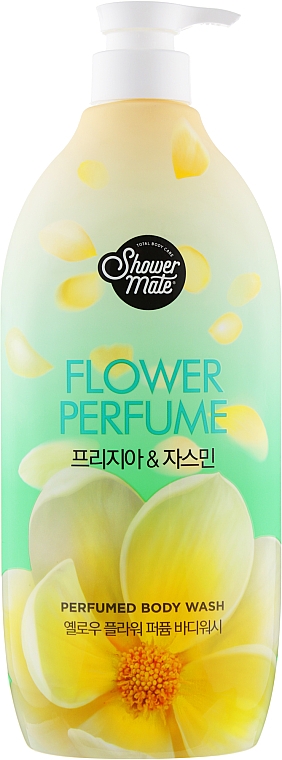 Duschgel mit Jasmin - KeraSys Yellow Flower Parfumed Body Wash — Bild N1