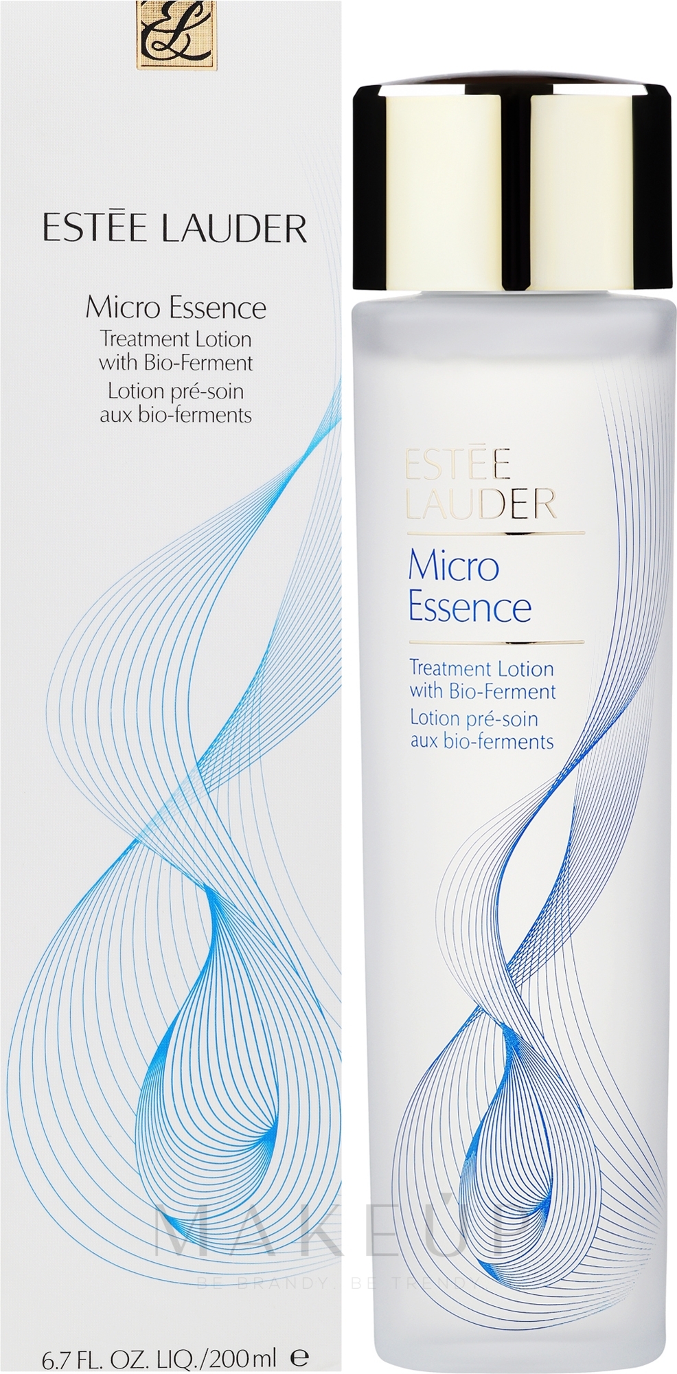 Glättendes Fluid für strahlende Haut - Estee Lauder Micro Essence Treatment Lotion with Bio-Ferment — Bild 200 ml
