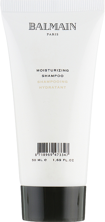 Feuchtigkeitsspendendes Shampoo mit Arganöl - Balmain Paris Hair Couture Moisturizing Shampoo Travel Size — Bild N1