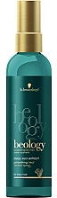 Düfte, Parfümerie und Kosmetik Haarspray - Schwarzkopf Beology Deep Sea Extract Smoothing Heat Protect Spray