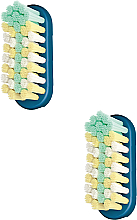 Düfte, Parfümerie und Kosmetik Auswechselbare Zahnbürsteneinsätze weich 2 St. blau - Jordan Change Replacement Heads Toothbrush