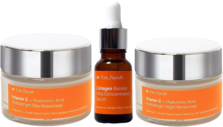 Set - Dr. Eve_Ryouth Vitamin C Luminous Boost Set (d/cr/50ml + n/cr/50ml + serum/15ml) — Bild N2