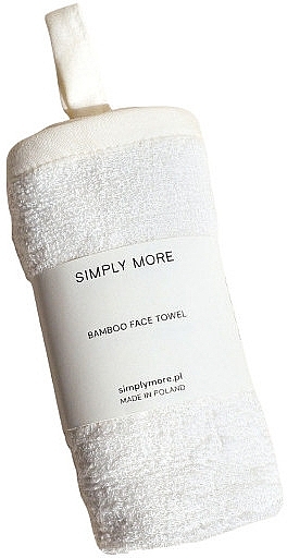 Gesichtstuch aus Bambusfaser  - Simply More Bamboo Towel  — Bild N1