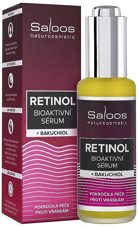 Bioaktives Serum mit Retinol und Bakuchiol - Saloos Retinol Bioactive Serum — Bild N1