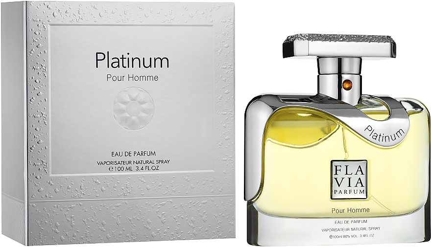 Flavia Platinum Pour Homme - Eau de Parfum — Bild N1