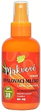 Düfte, Parfümerie und Kosmetik Sonnenschutzlotion mit Karottenextrakt - Vivaco Bio Carrot Natural Sun Lotion SPF30