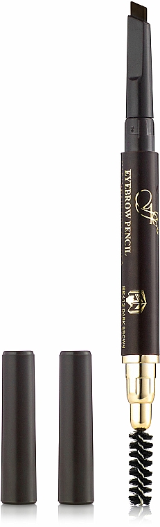 Augenbrauenstift ES-412 mit Bürstchenapplikator - FFleur Brow Powder Pencil 