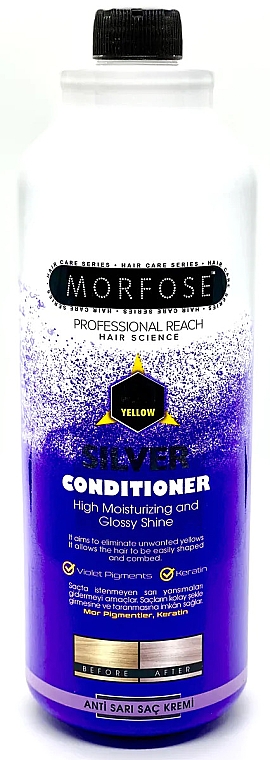 Conditioner - Morfose Anti Yellow Silver Hair Conditioner — Bild N1