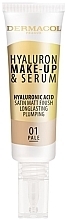 Foundation-Serum mit Hyaluronsäure - Dermacol Hyaluron Make-up & Serum — Bild N1