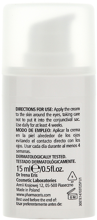 Korrigierende Creme gegen dunkle Augenringe - Pharmaceris W Anti-Dark Circles Corrective Eye Cream — Bild N2