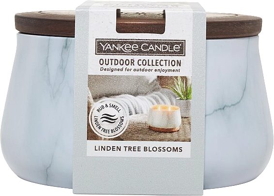 Duftkerze - Yankee Candle Outdoor Collection Linden Tree Blossoms — Bild N1