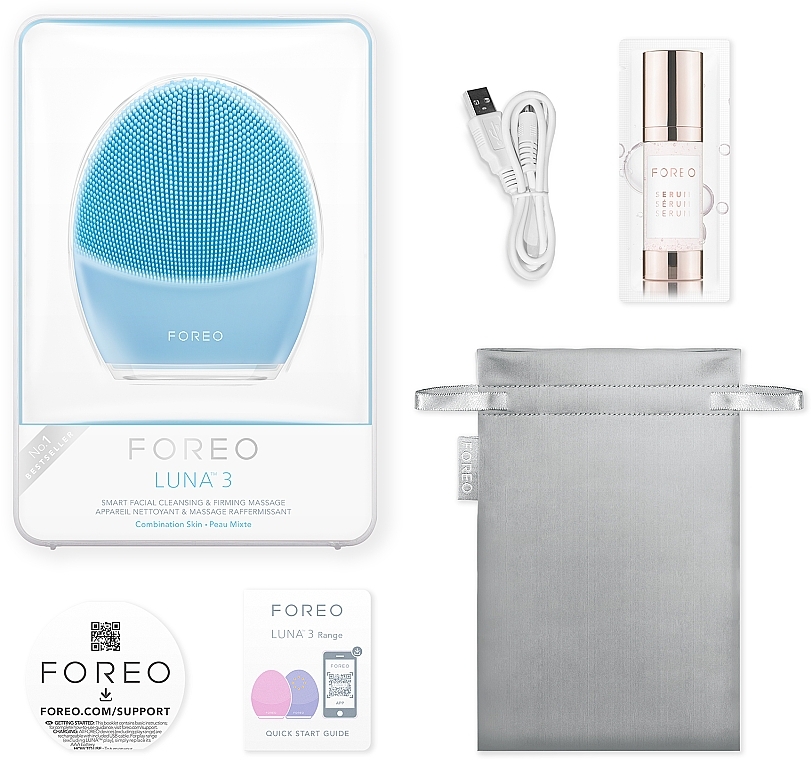 Reinigende und straffende Smart-Massagebürste für gemischte Gesichtshaut Luna 3 - Foreo Luna 3 for for Combination Skin — Bild N3