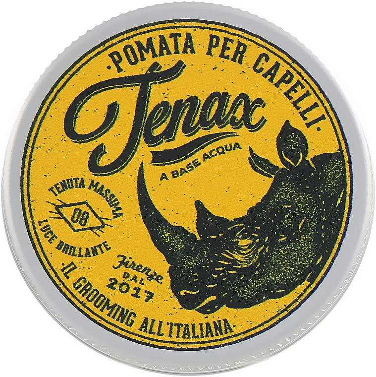 Haarstyling Pomade - Tenax Hair Pomade Strong — Bild N1