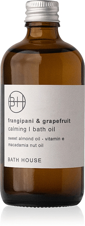 Bath House Frangipani & Grapefruit Bath Oil - Duschöl — Bild N1