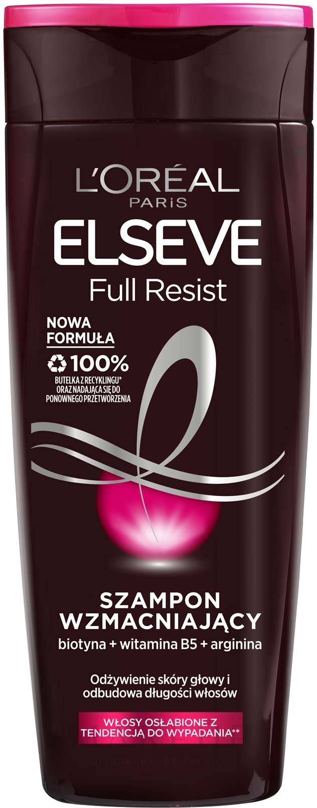 Stärkendes Shampoo für schwaches und zu Haarausfall neigendes Haar - L'Oreal Paris Elseve Full Resist Arginine Shampoo — Bild 400 ml