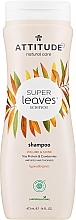 Natürliches Shampoo für mehr Volumen und Glanz - Attitude Super Leaves Shampoo Volume & Shine Soy Protein & Cranberries — Bild N1