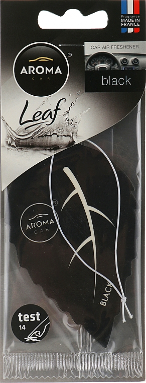 Autolufterfrischer Black - Aroma Car Leaf — Bild N1