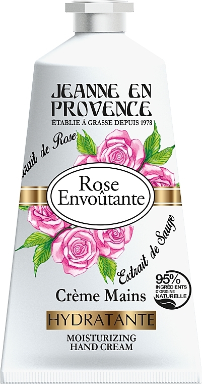 Handpflegecreme Bezaubernde Rose - Jeanne en Provence Rose Nourishing Hands Cream