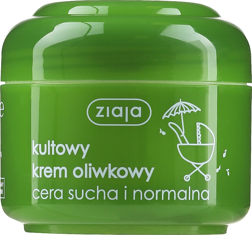 Gesichtscreme mit Olivenöl für trockene und normale Haut - Ziaja Natural Olive Cream — Foto N1