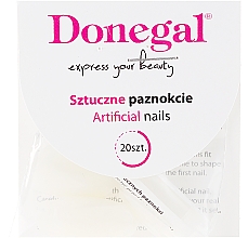 Künstliche Fingernägel - Donegal Nail Tips & Glue — Bild N2